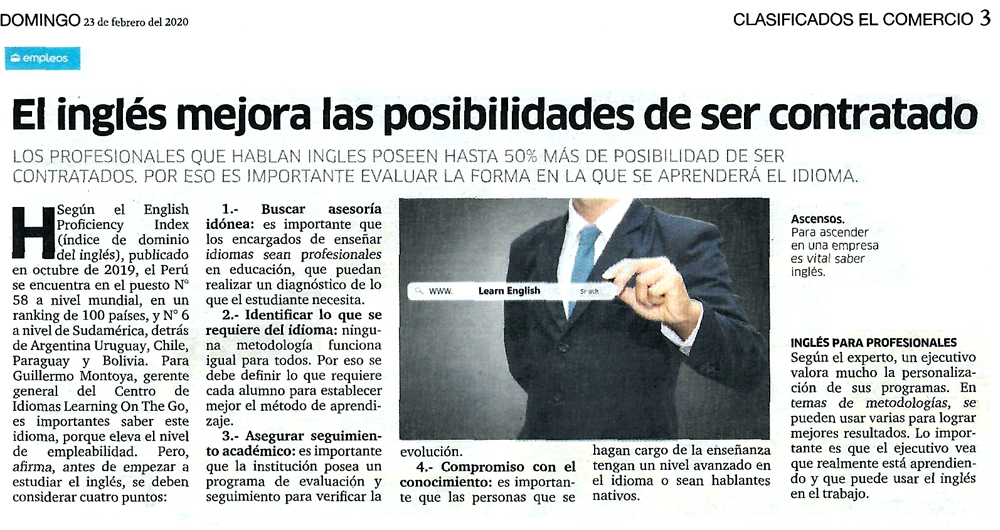 ingles para el trabajo